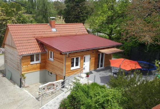 Ferienhaus, Südseite